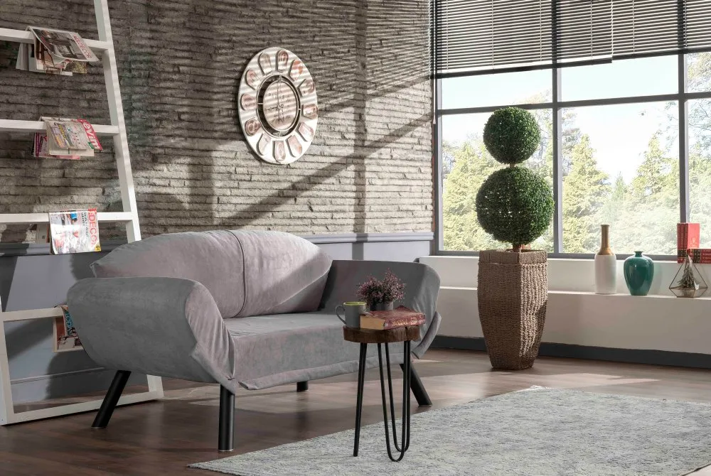 Sofa dvosed Genzo Grey