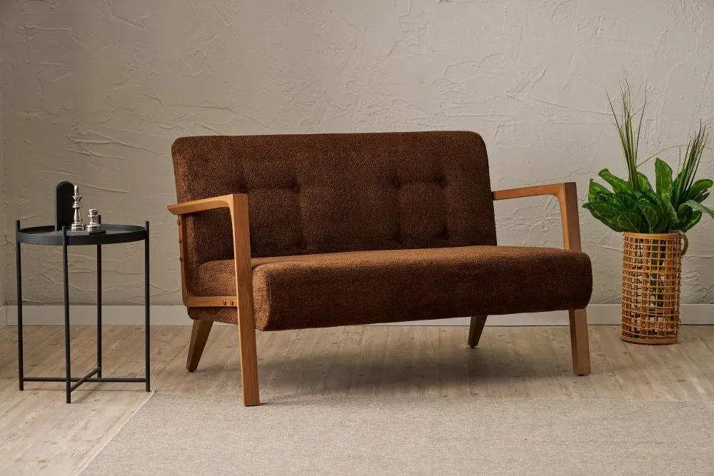 Sofa dvosed Kemer Brown