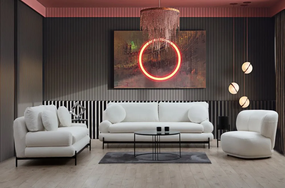 Sofa dvosed Livorno White