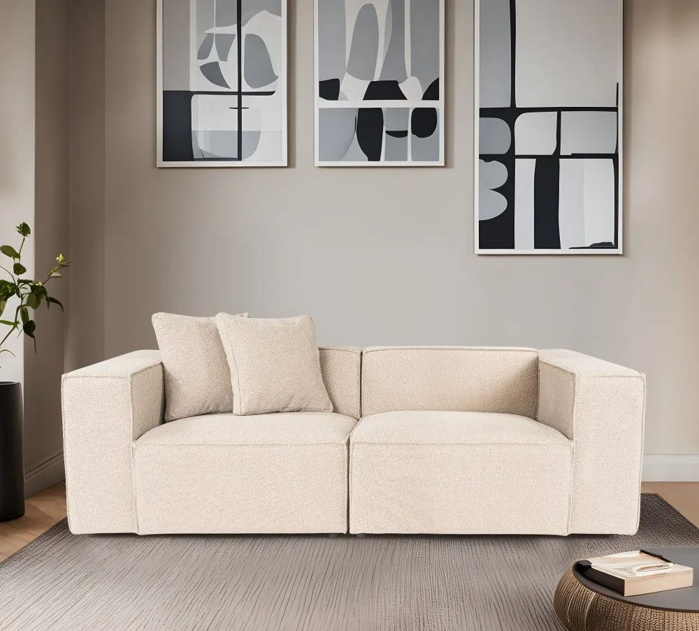 Sofa dvosed Lora 2 Seater Peach