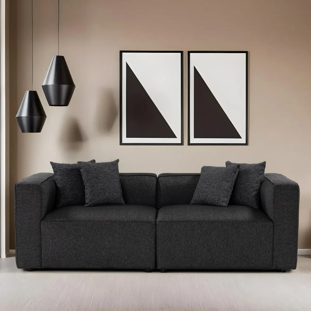 Sofa dvosed Mora XL 2 Seat Anthracite