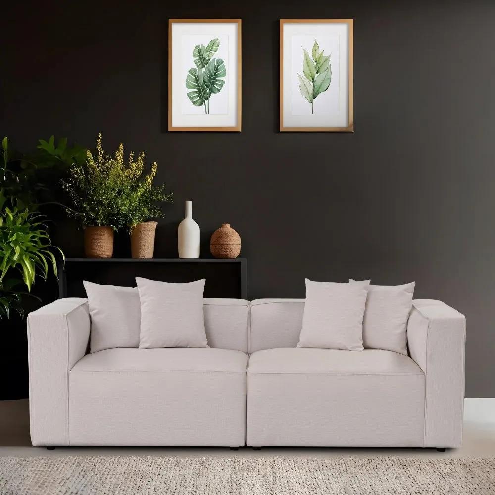 Sofa dvosed Mora XL 2 Seat Ecru