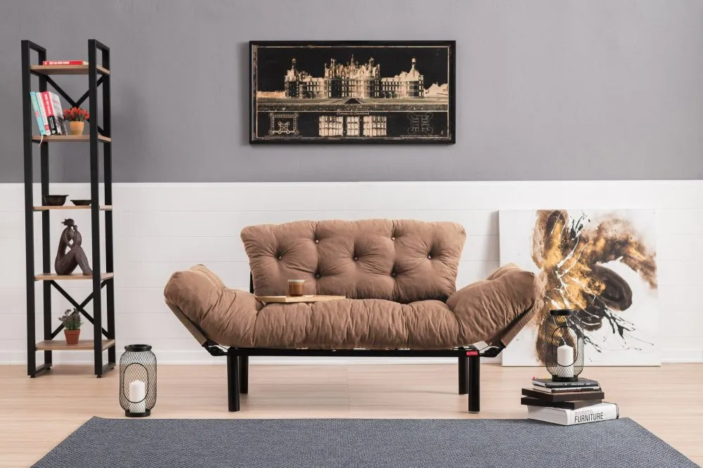 Sofa dvosed Nitta Light Brown