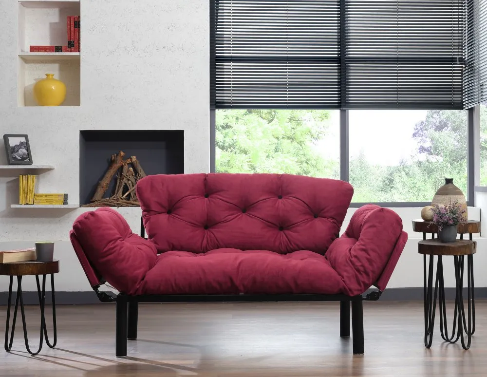 Sofa dvosed Nitta Maroon