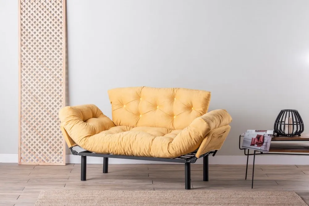 Sofa dvosed Nitta Mustard