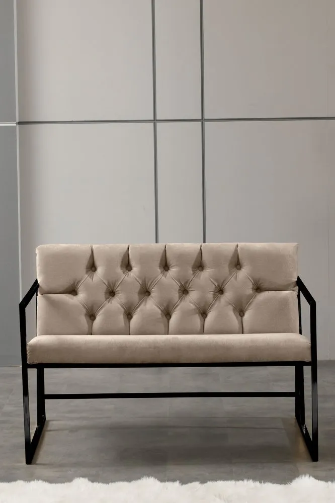 Sofa dvosed Oslo Light Brown