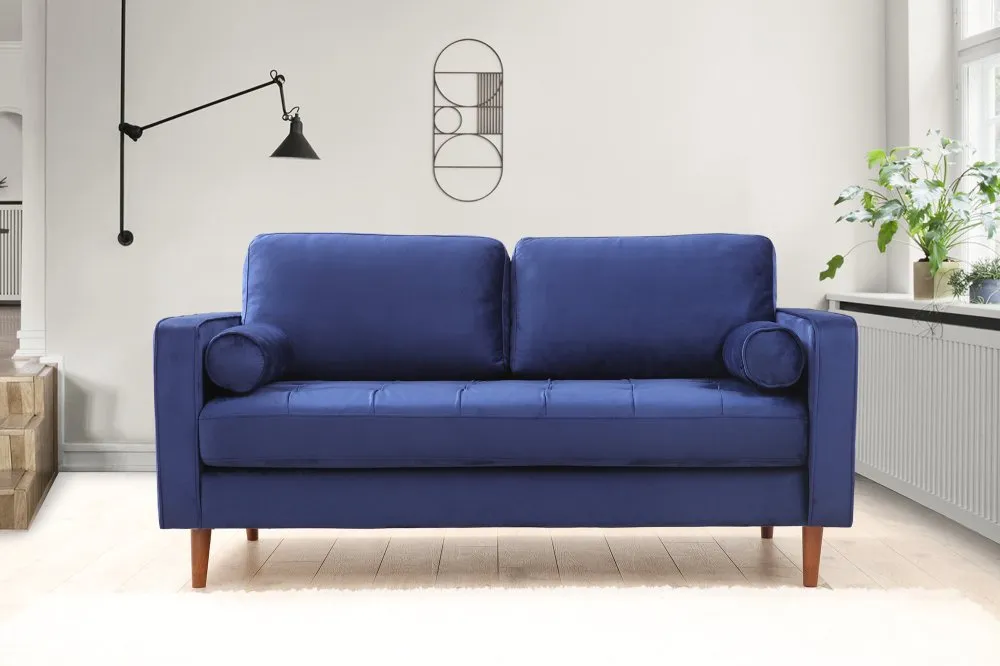 Sofa dvosed Rome Navy Blue