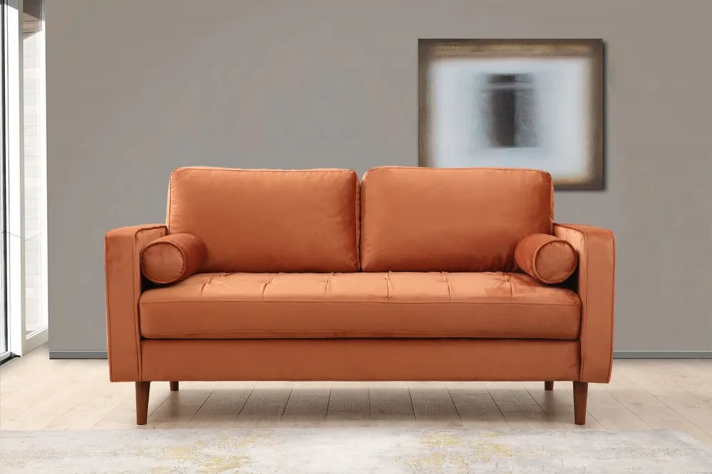 Sofa dvosed Rome Orange