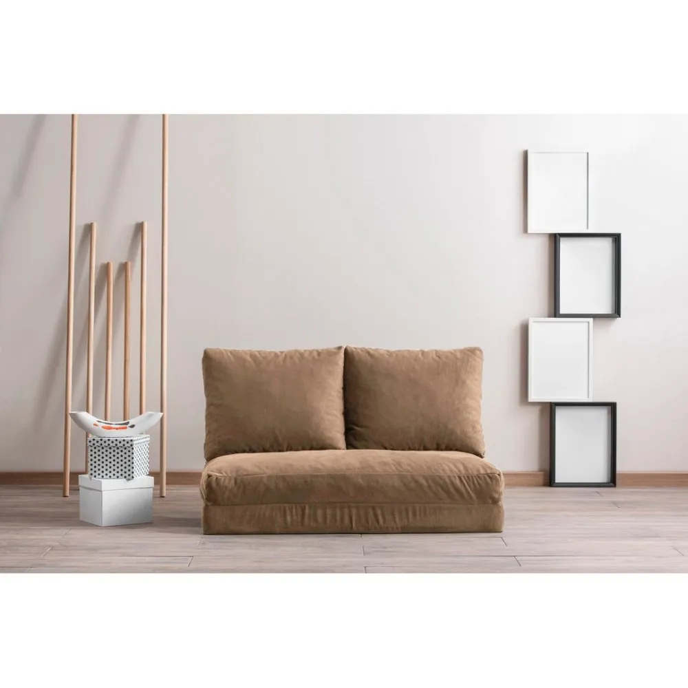 Sofa dvosed Taida Light Brown