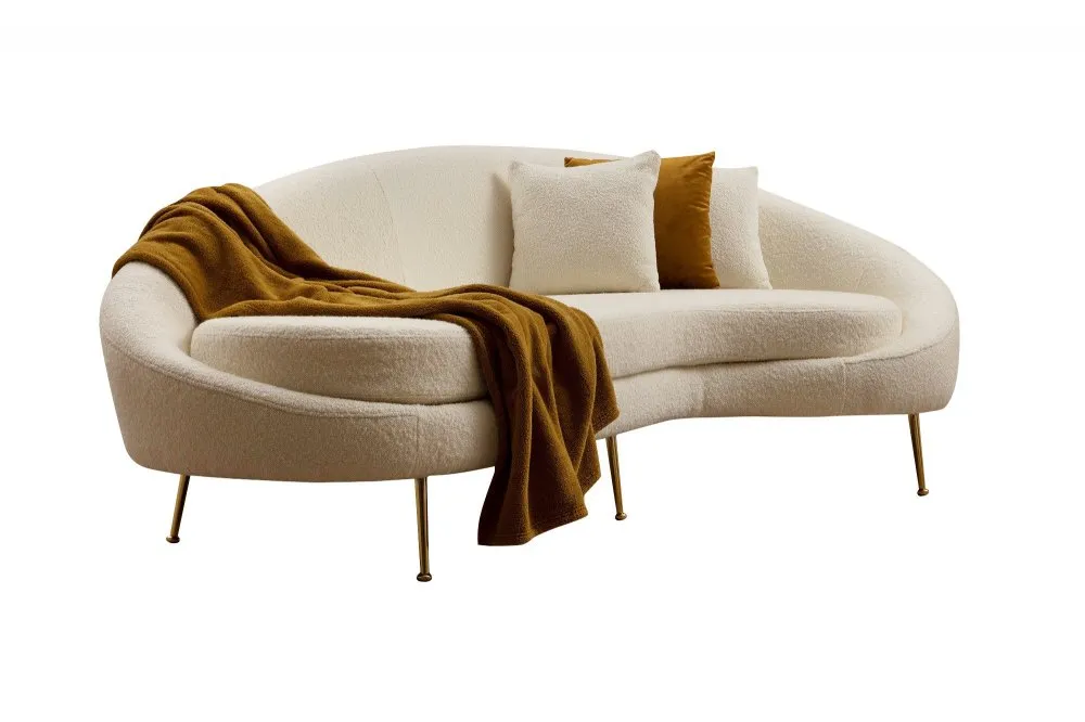 Sofa Eses Cream Bouclett