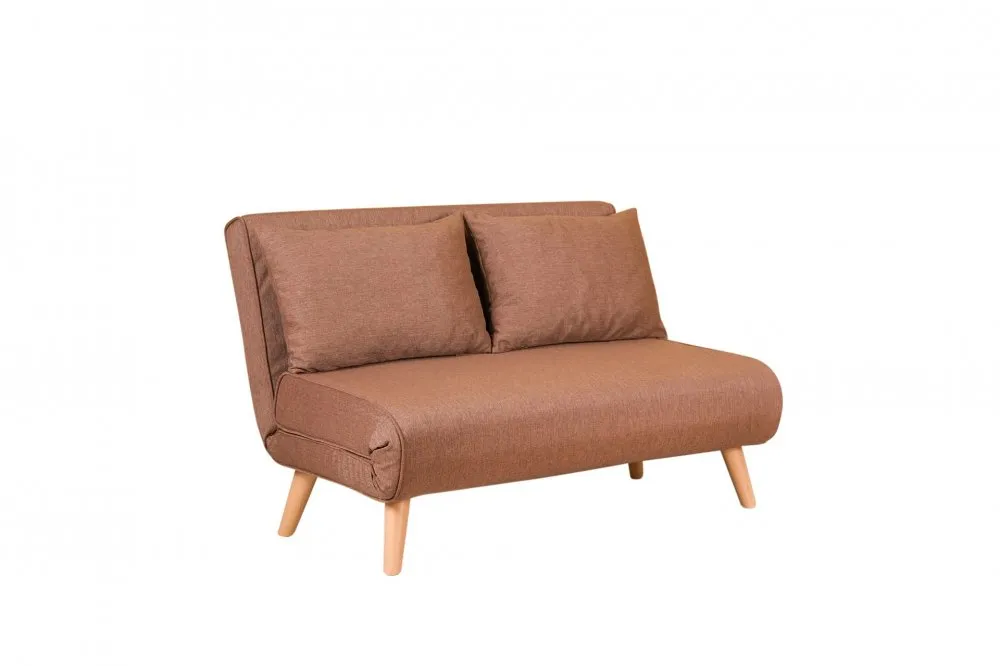 Sofa Folde 2 Seater Brown
