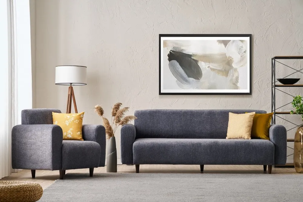 Sofa i fotelja Noya Chenille Grey