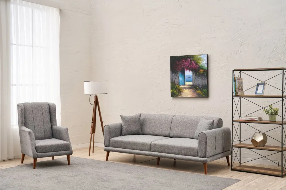 Sofa i fotelja Seren Grey