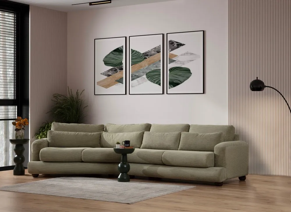 Sofa River 4 Seater Left (Xc Left 2R) Green