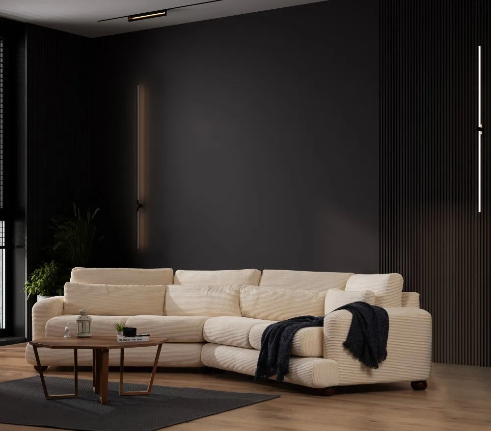 Sofa River 4 Seater Right (L2 Xc Right) Beige