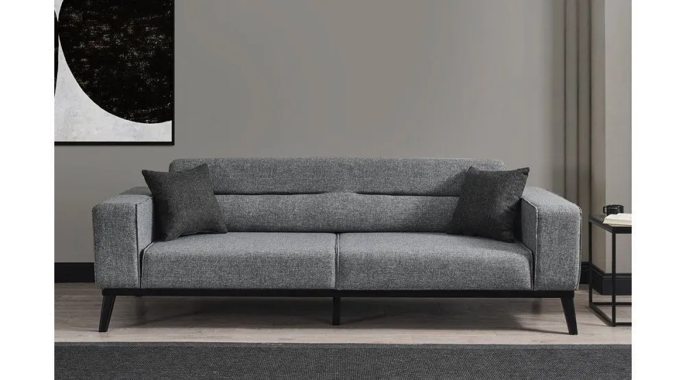 Sofa trosed Bali 3 Seater Light Grey
