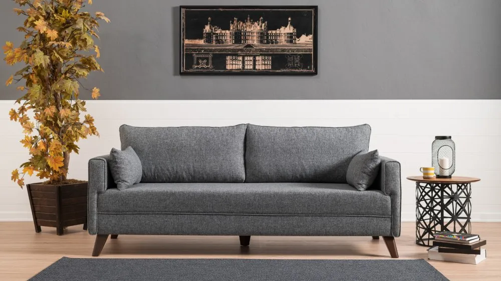 Sofa trosed Bella Sofa For 3 Pr Grey