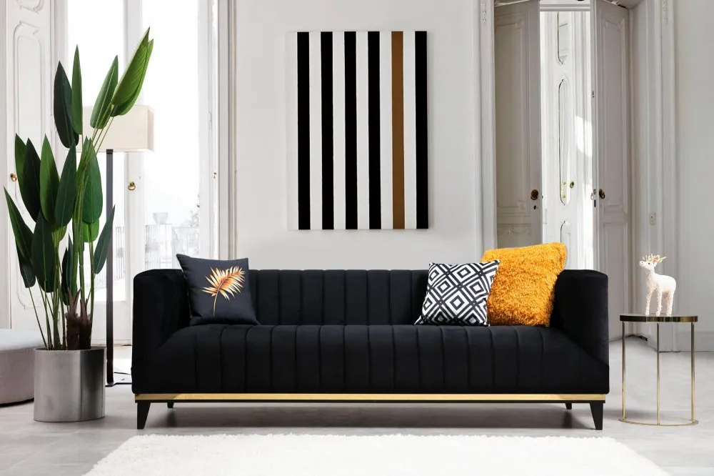 Sofa trosed Bellino Black
