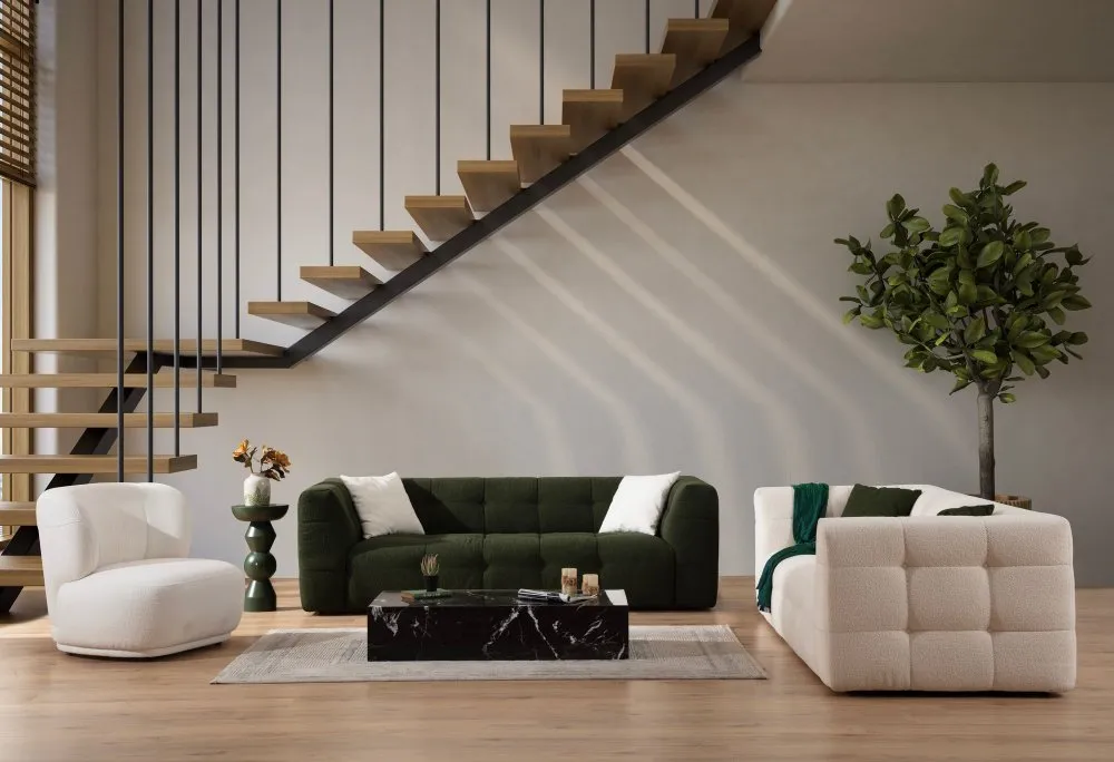 Sofa trosed Cady Green