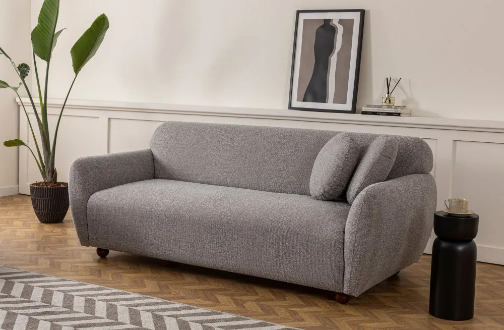 Sofa trosed Eddy Light Grey