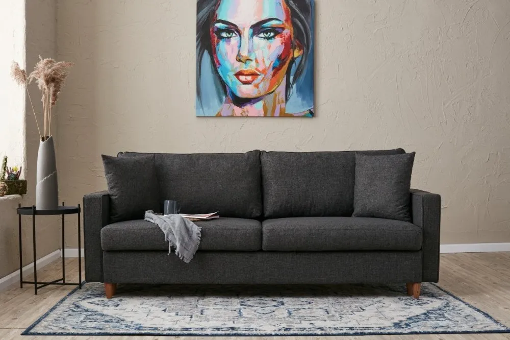Sofa trosed Eva Anthracite