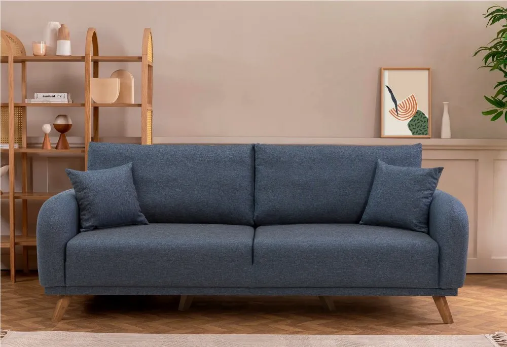 Sofa trosed Hera Dark Blue