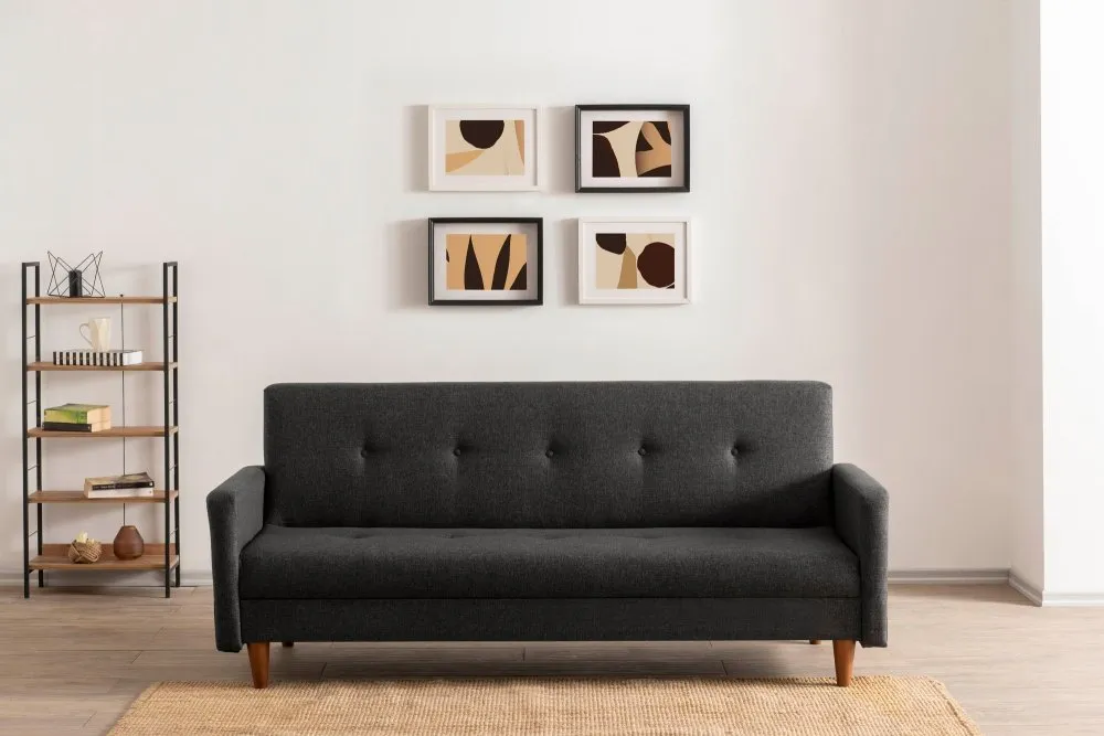 Sofa trosed Hiko Dark Grey