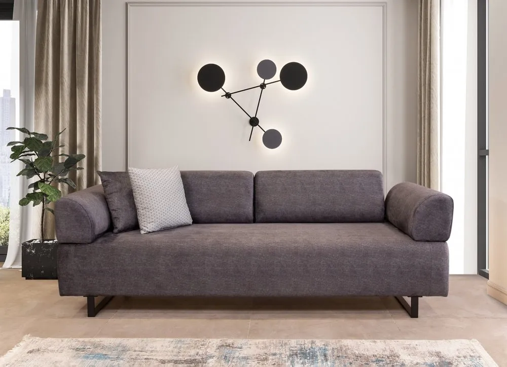 Sofa trosed Infinity with Side Table Anthracite