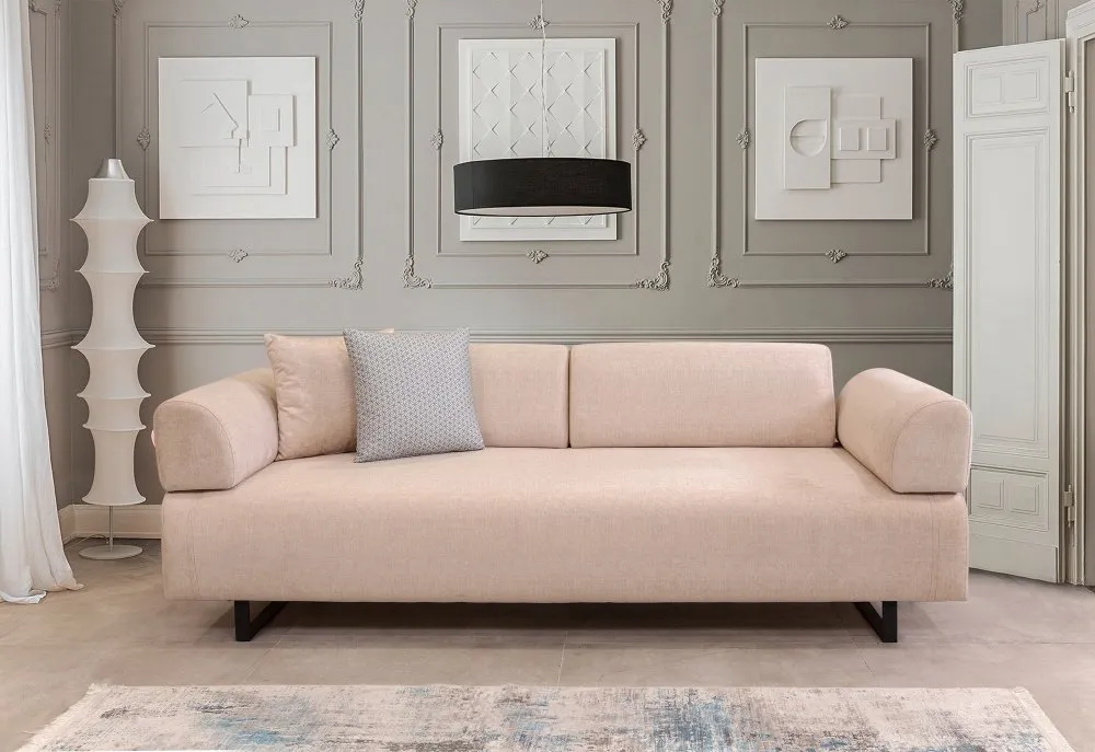 Sofa trosed Infinity with Side Table Beige