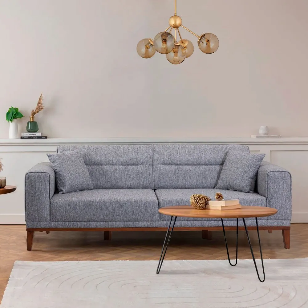 Sofa trosed Liones 34 Grey