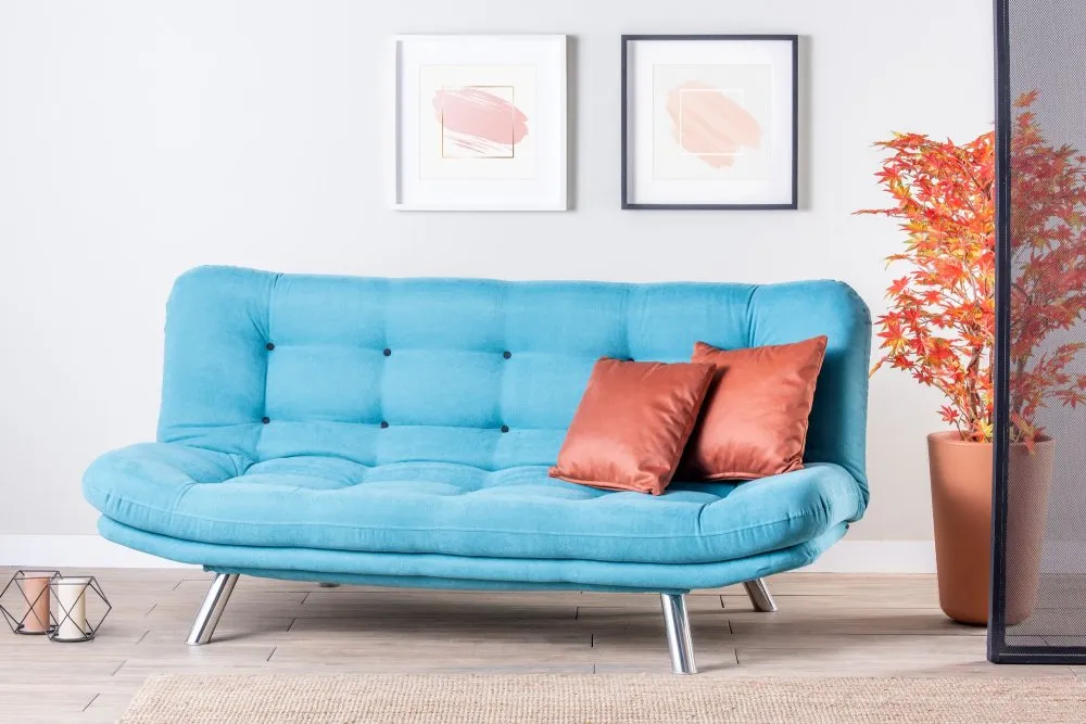 Sofa trosed Misa Sofabed Turquoise
