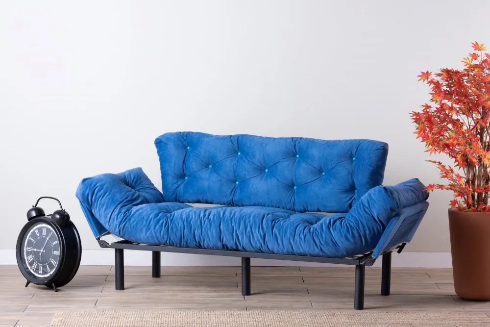 Sofa trosed Nitta Triple Blue