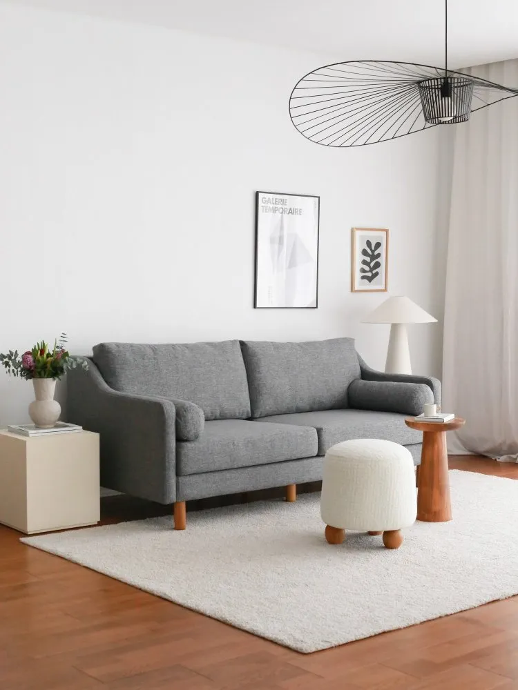 Sofa trosed Nordi 3 Seater Wood Grey
