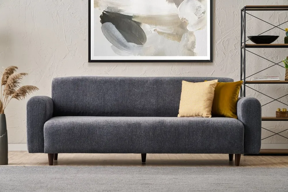 Sofa trosed Noya Chenille Grey