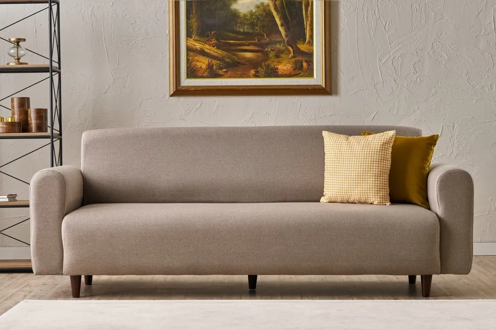 Sofa trosed Noya Linen Cream