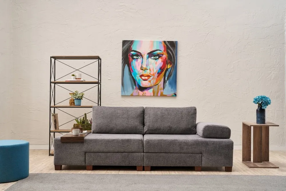 Sofa trosed Perenna Chenille Grey