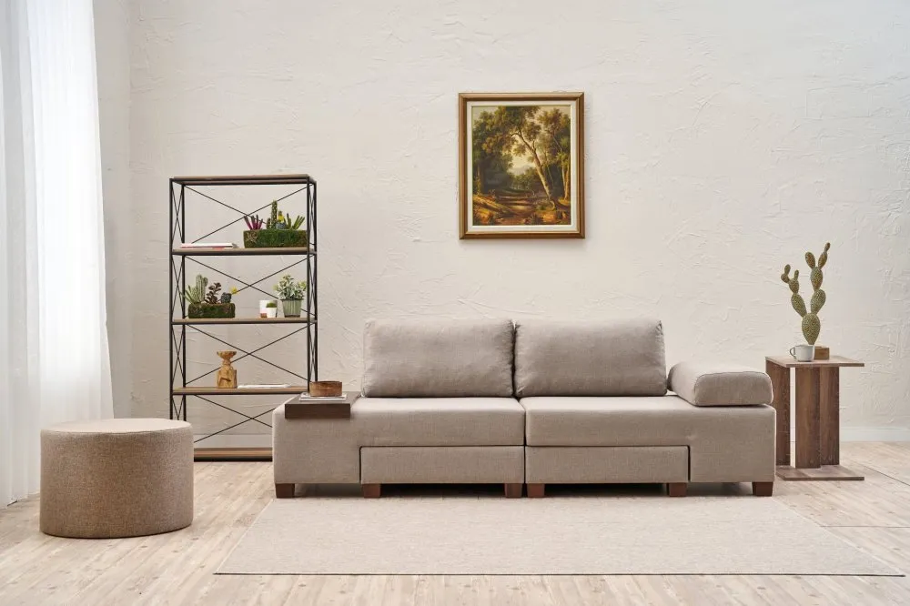 Sofa trosed Perenna Linen Cream