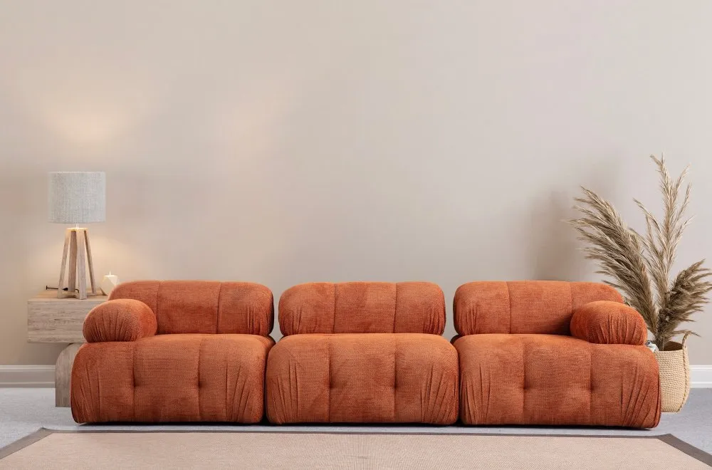 Sofa trosed Petite 3 Orange