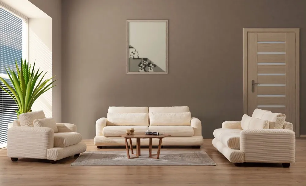 Sofa trosed River Beige