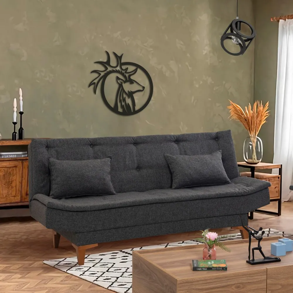 Sofa trosed Santo Anthracite