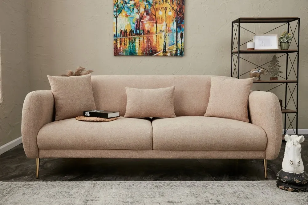 Sofa trosed Simena Beige