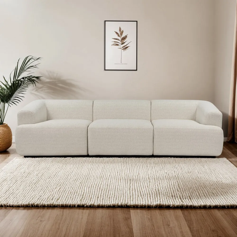 Sofa trosed Sofia 3 White
