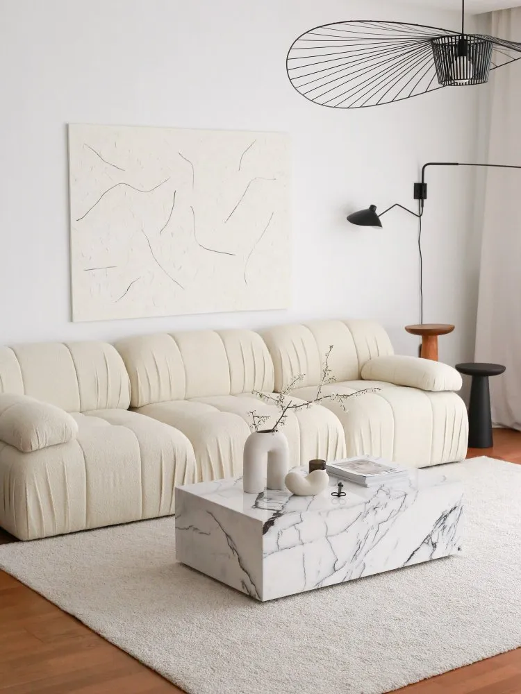 Sofa trosed Soli 3 Seater White