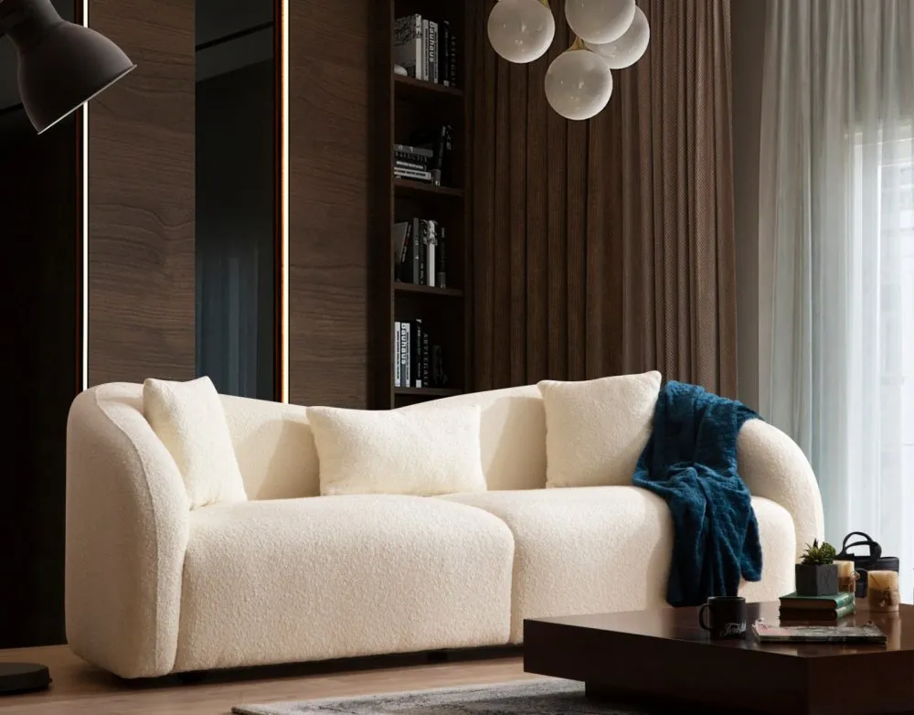 Sofa trosed Venedik Cream