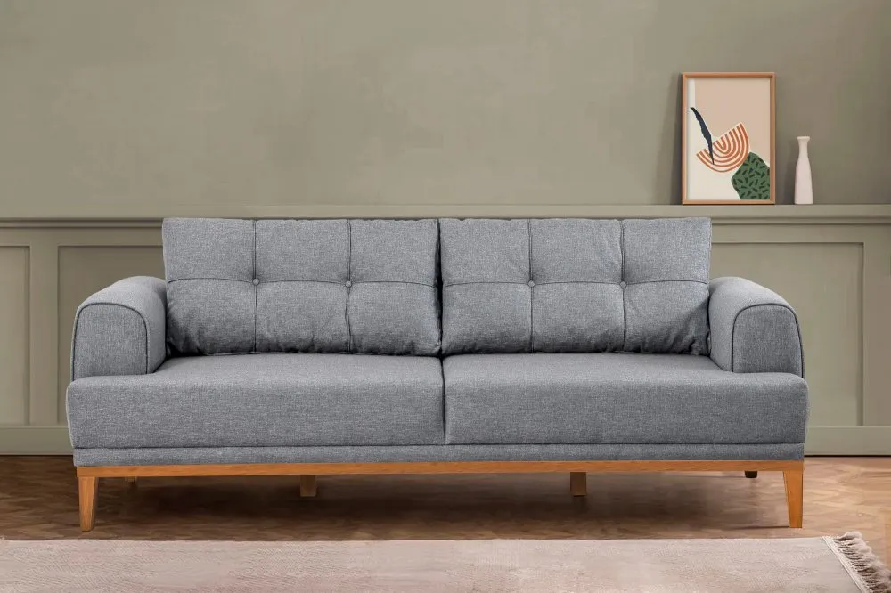 Sofa trosed Vina 3 Grey Atlantic Pine