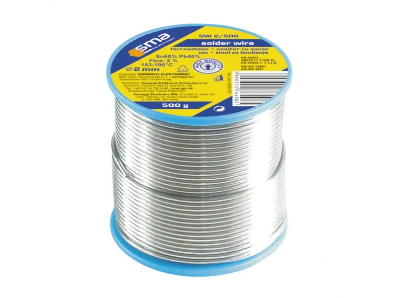 Tinol za lemljenje SW2/500