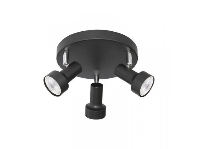 Spot svetlo Konrad 3x50W crno 5324