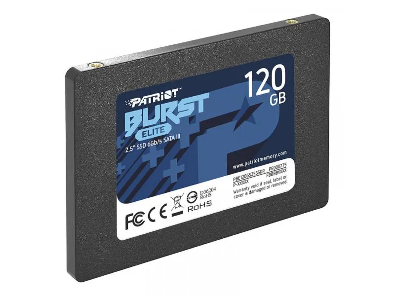 SSD 2.5 SATA3 6Gb/s 120GB Burst Elite 450MBs/320MBs PBE120GS25SSDR
