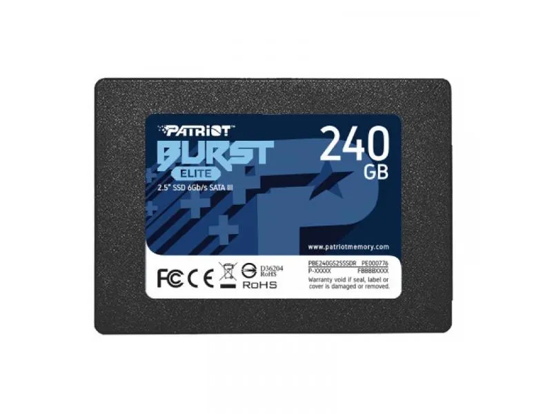 SSD 2.5 SATA3 6Gb/s 240GB Burst Elite 450MBs/320MBs PBE240GS25SSDR