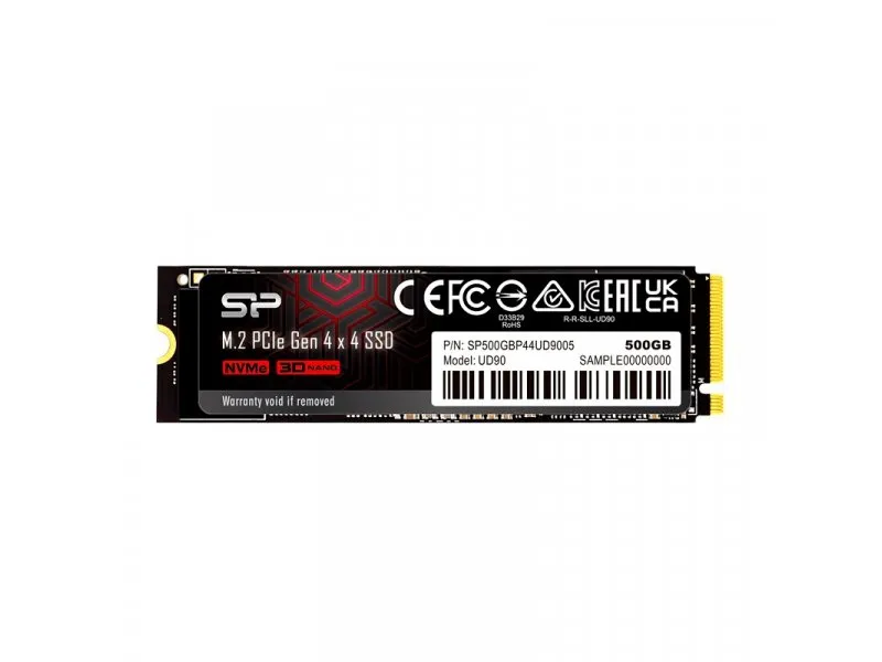 M.2 2280 500GB SSD UD90 3D NAND single sided SP500GBP44UD9005